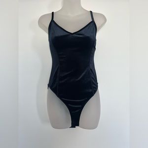 Forever 21 Velvet Bodysuit